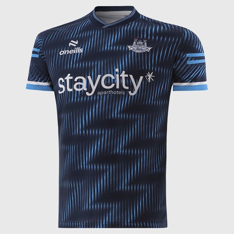 Blue Dublin GAA Short Sleeve Training Top 2026 from O’Neills.