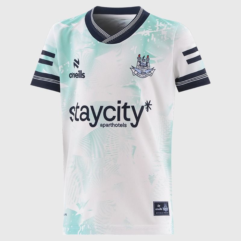Mint Dublin GAA Kids' Short Sleeve Training Top 2026 from O’Neills.
