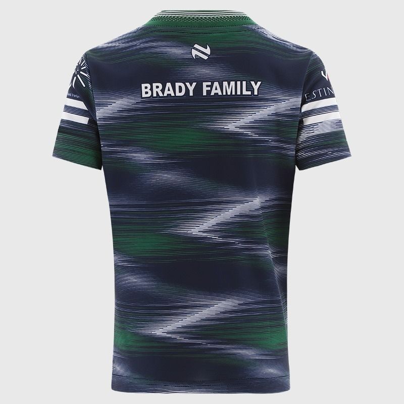 Navy Kildare GAA kids' Short Sleeve Training Top 2026 from O’Neills.