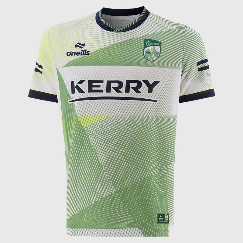 O'Neills Kerry GAA Player Fit 2 Stripe Short Sleeve Training Top 2026