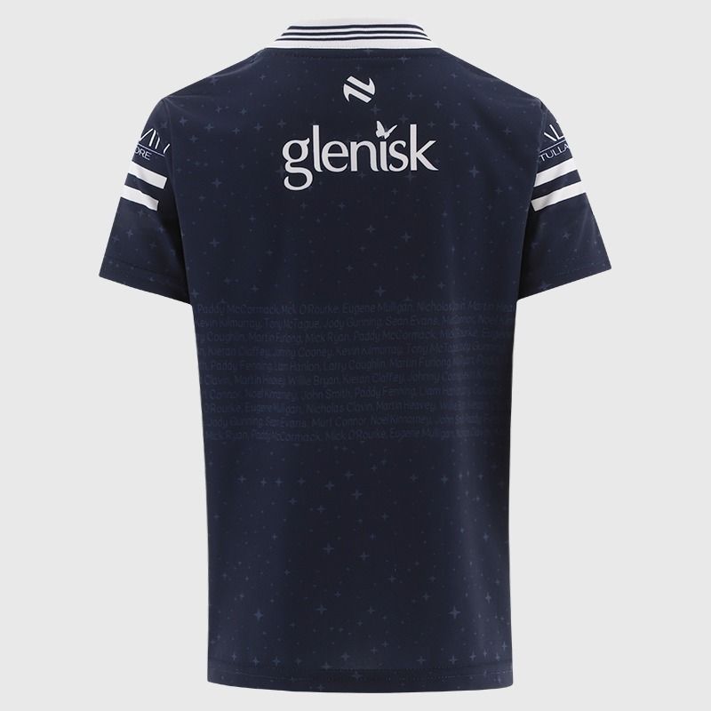 Navy Offaly GAA Kids Short Sleeve Training Top 2026 from O’Neills.
