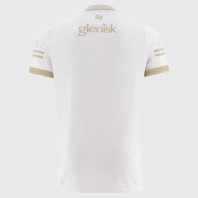 White / Gold Offaly GAA Short Sleeve Training Top 2026 from O’Neills.