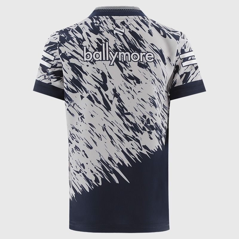 Navy / Grey Roscommon GAA Kids' Short Sleeve Training Top 2026 from O’Neills.