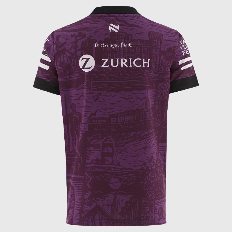 Purple Wexford Hurling Kids' Short Sleeve Training Top 2026 from O’Neills.
