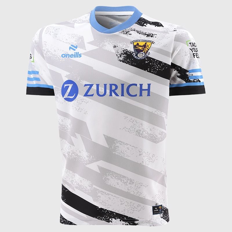White Wexford GAA Kids Short Sleeve Training Top 2026 from O’Neills.