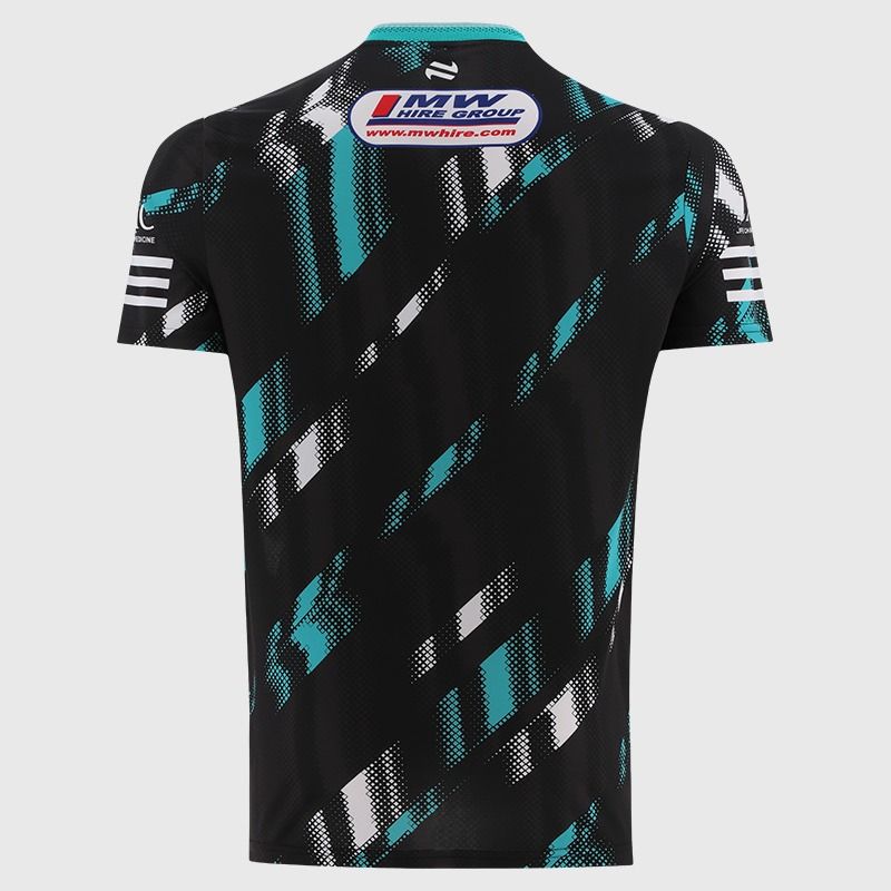 Black Carlow GAA Short Sleeve Training Top 2026 from O’Neills.