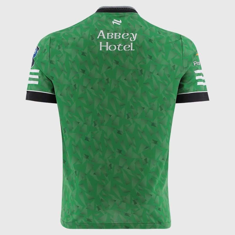 Green Donegal GAA Kids' Short Sleeve Training Top 2026 from O’Neills.