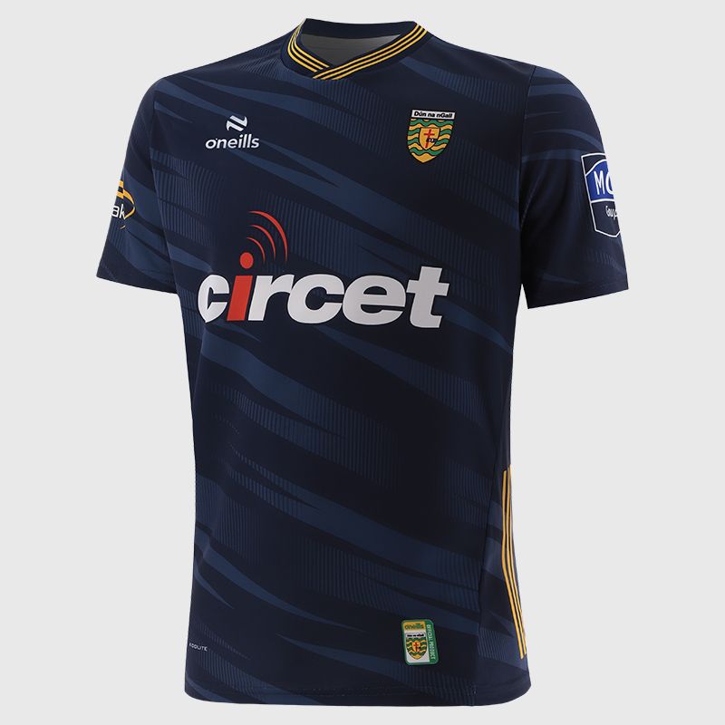 Navy Donegal GAA Short Sleeve Training Top 2025 by O'Neills.