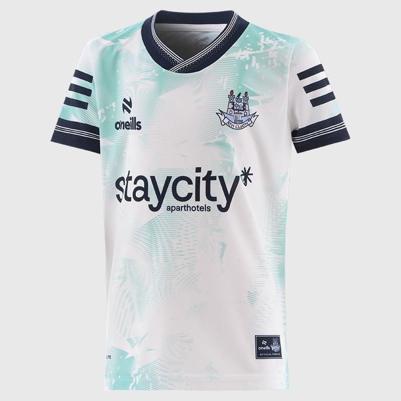 Mint Dublin GAA Kids' Short Sleeve Training Top 2026 from O’Neills.