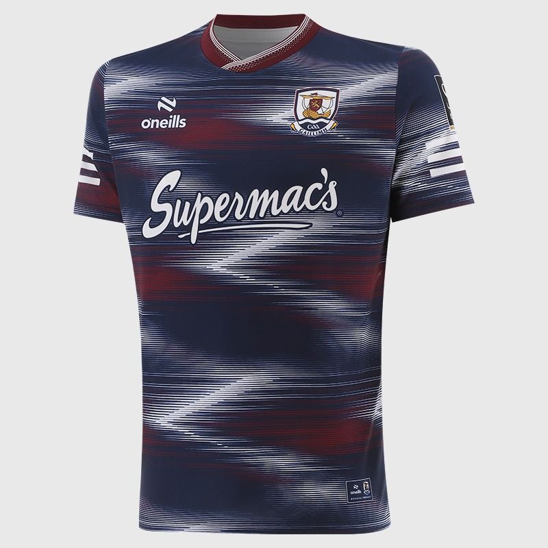 Marine Galway Hurling Short Sleeve Training Top 2026 from O’Neills.