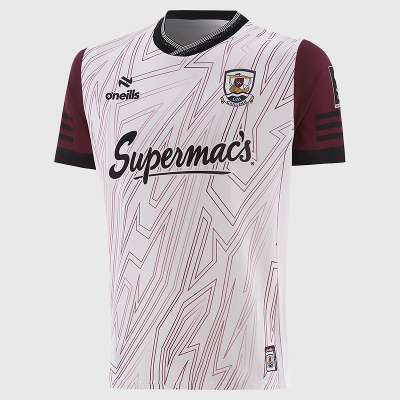 O’Neills White Galway GAA Men's Short Sleeve Training Top by O’Neills.