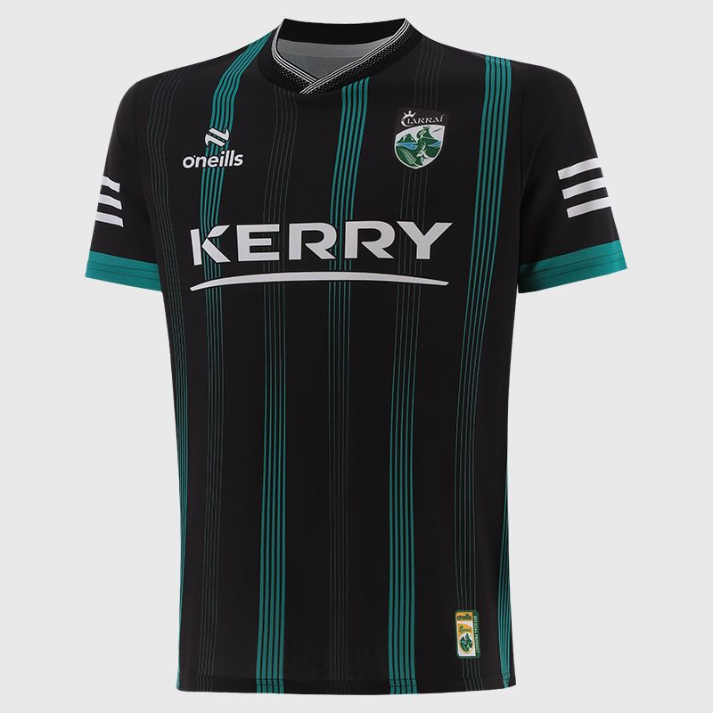 Black Kerry GAA Men's Short Sleeve Training Top by O’Neills.