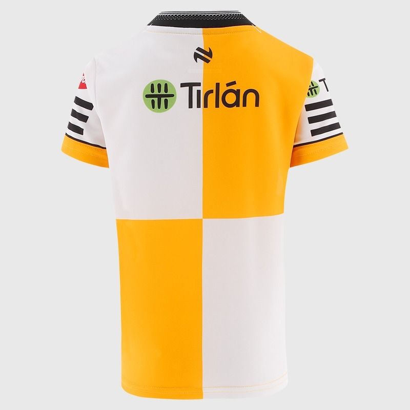 White Kilkenny GAA Kids' Short Sleeve Training Top 2026 from O’Neills.