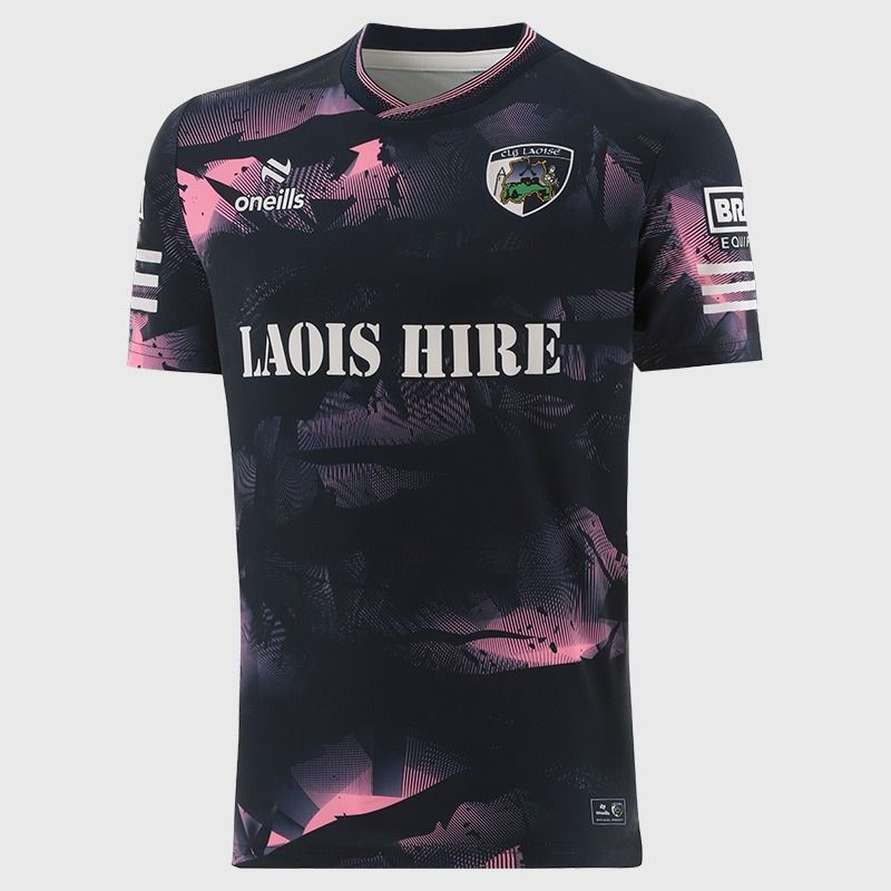 Navy Laois GAA Kids' Short Sleeve Training Top 2026 from O’Neills.