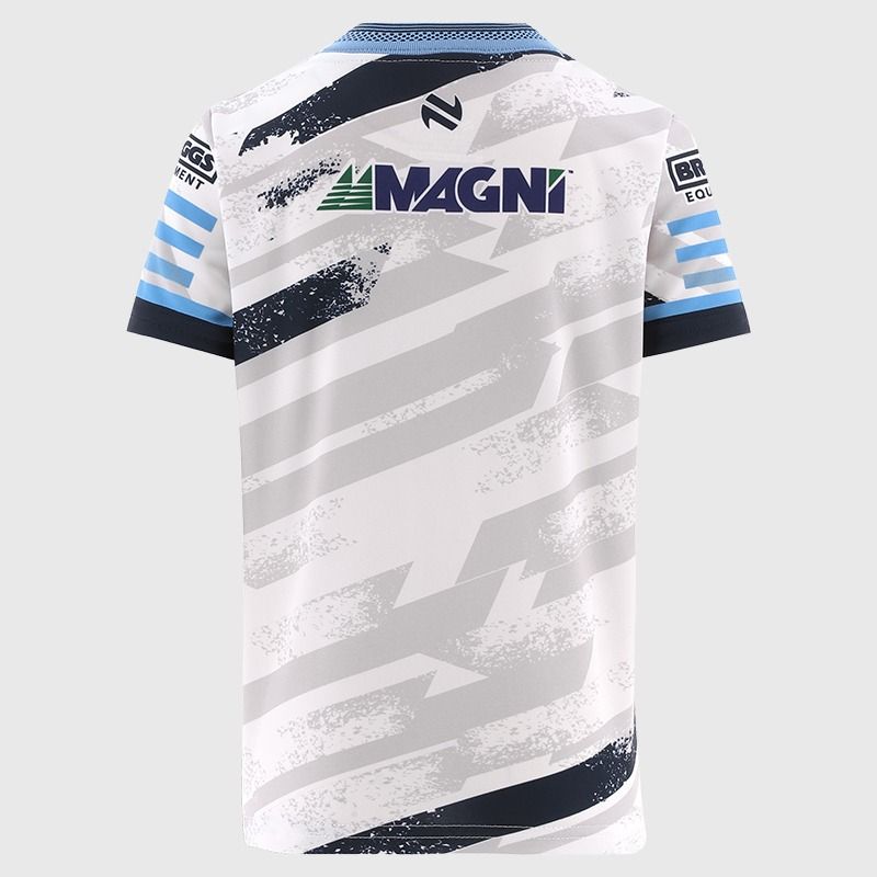 White Laois GAA Short Sleeve Training Top 2026 from O’Neills.