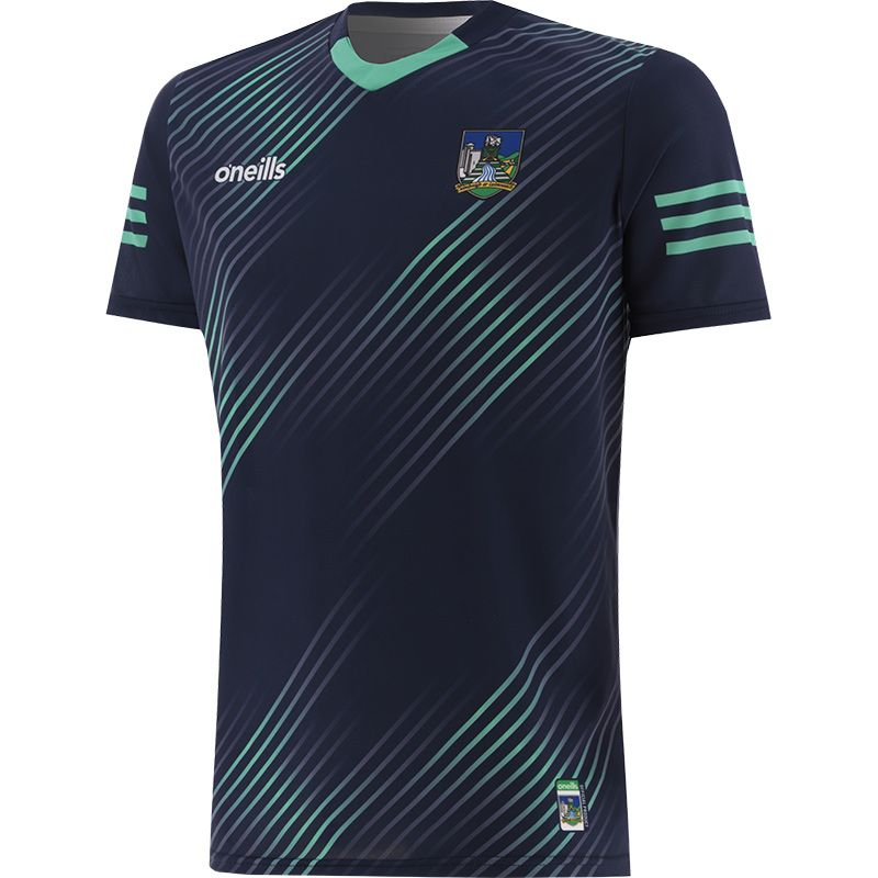 Navy Limerick GAA Short Sleeve Training Top by O’Neills.