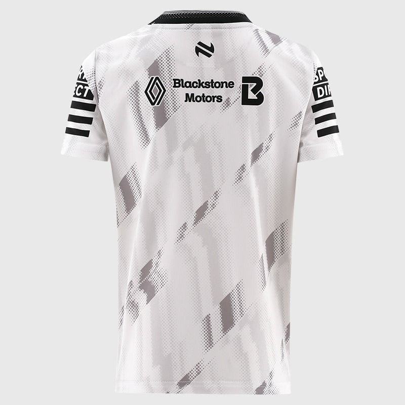 White Louth GAA Kids' Short Sleeve Training Top 2026 from O’Neills.