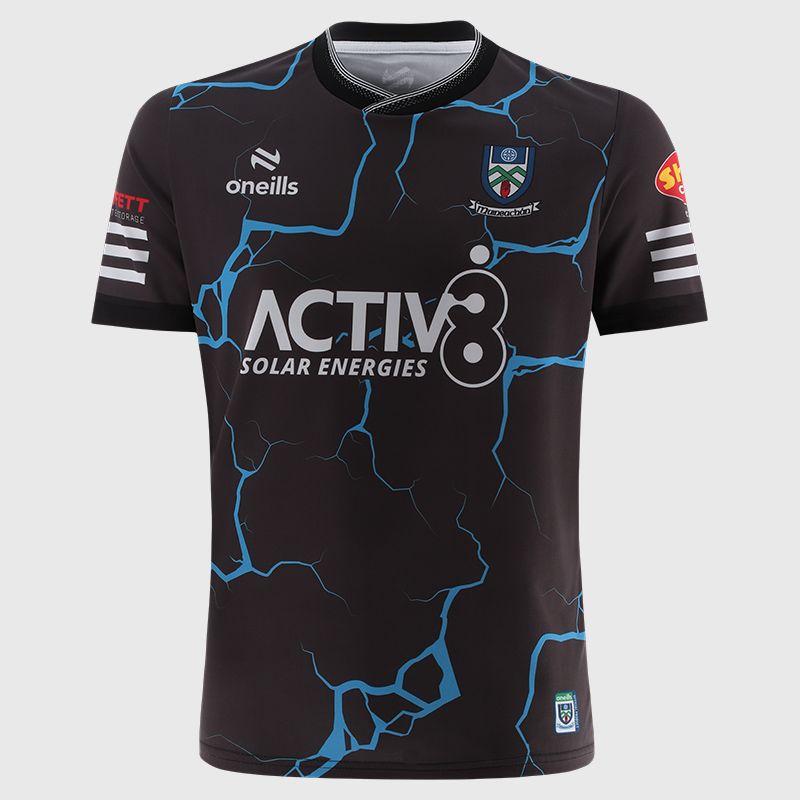 O’Neills Black Monaghan GAA Kids' Short Sleeve Training Top by O’Neills.