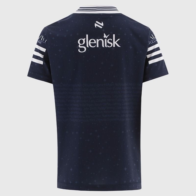 Navy Offaly GAA Kids Short Sleeve Training Top 2026 from O’Neills.