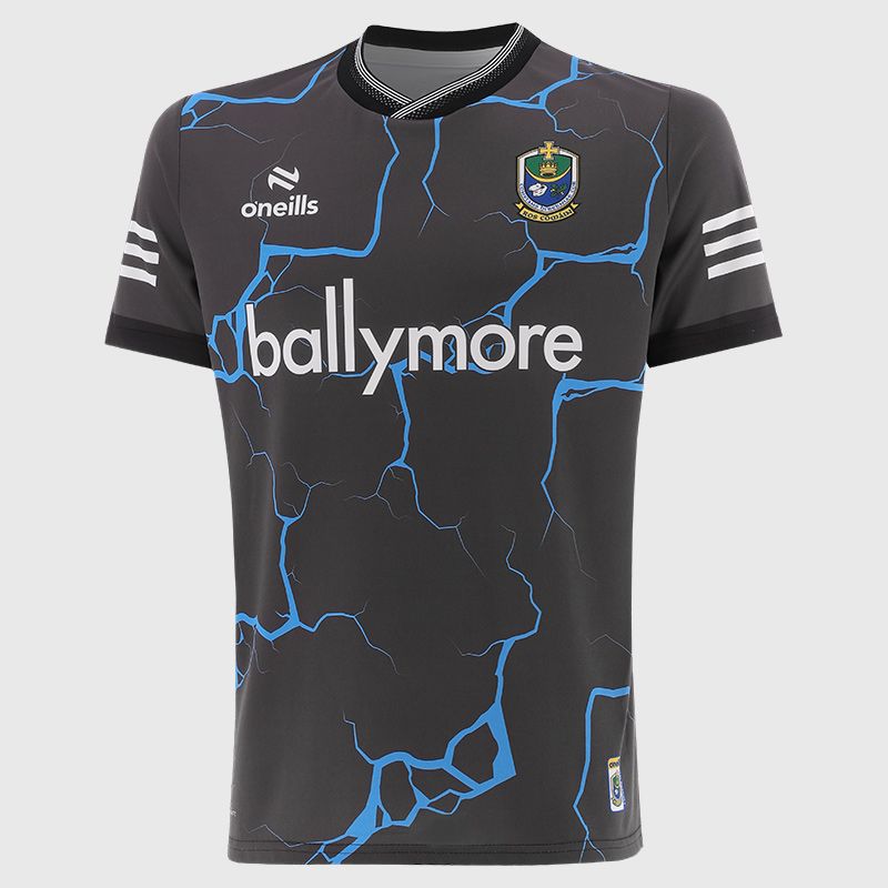 Grey Roscommon GAA Men's Short Sleeve Training Top by O’Neills.