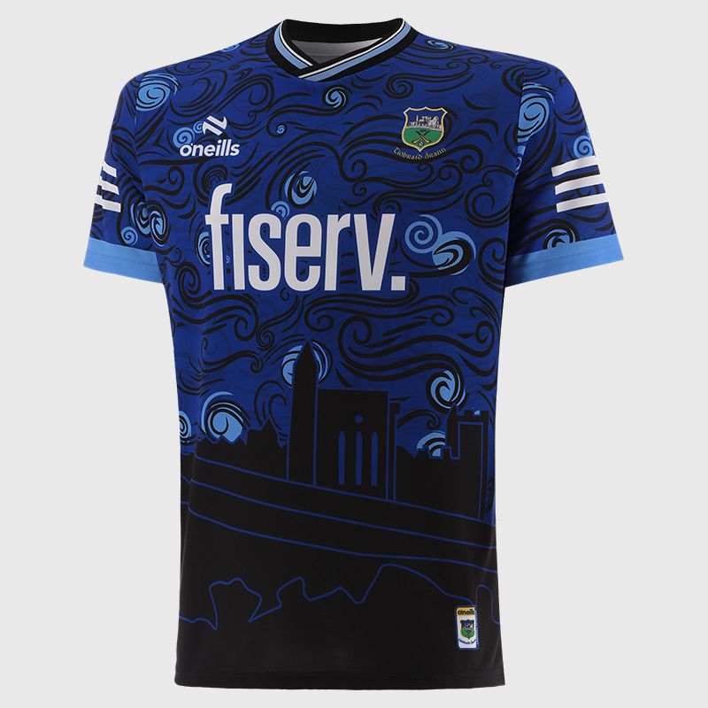 Black Tipperary GAA Men's Short Sleeve Training Top by O’Neills.