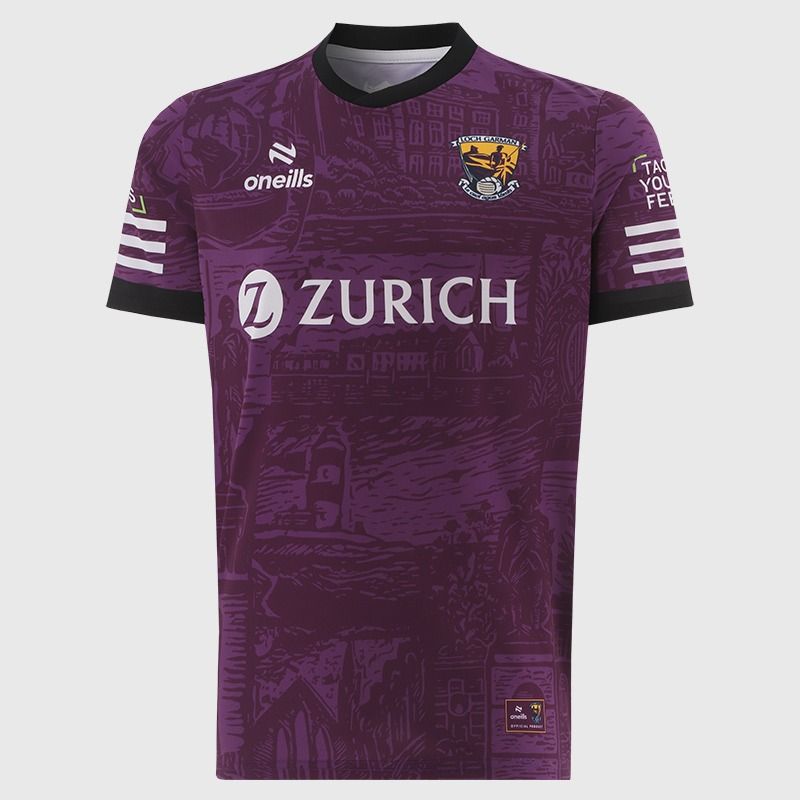 Purple Wexford Hurling Short Sleeve Training Top 2026 from O’Neills.