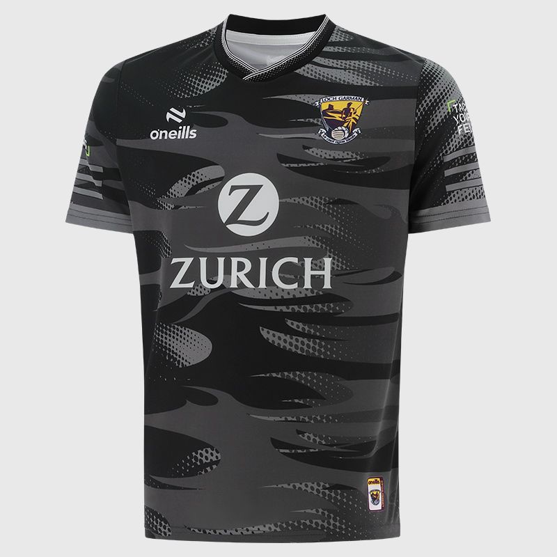 Grey Wexford GAA Men's Short Sleeve Training Top by O’Neills.