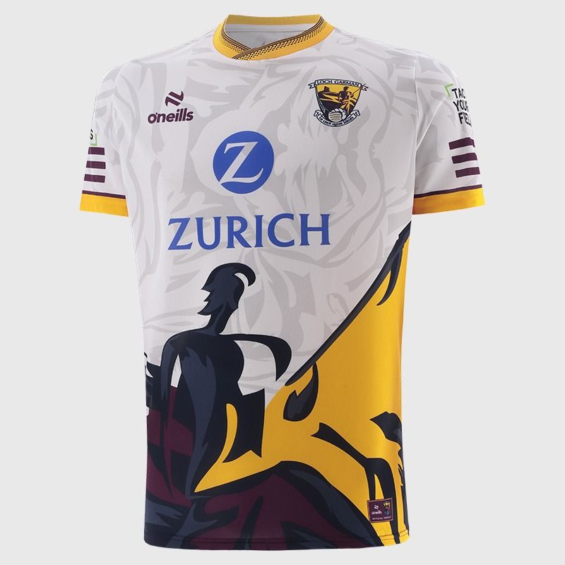 White Wexford GAA Player Fit Short Sleeve Training Top 2026 from O’Neills.