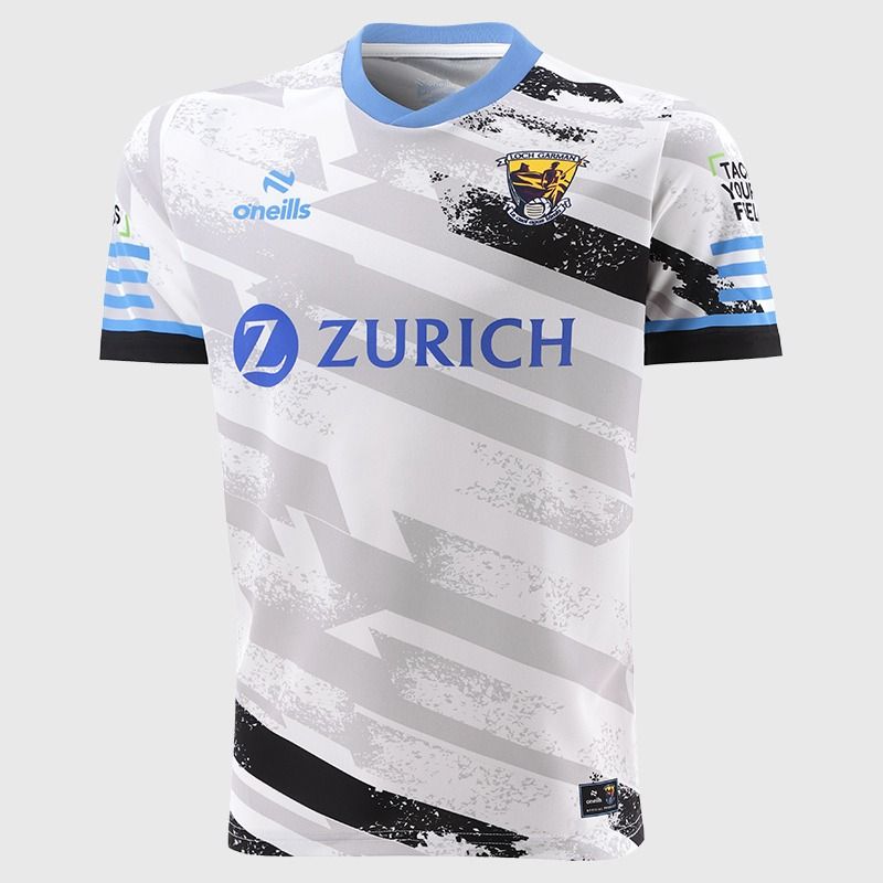 White Wexford GAA Kids Short Sleeve Training Top 2026 from O’Neills.