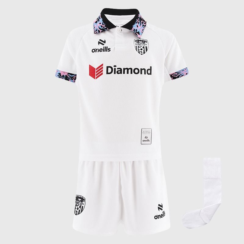 O'Neills Derry City FC Kids' Away Goalkeeper Mini Kit 2026