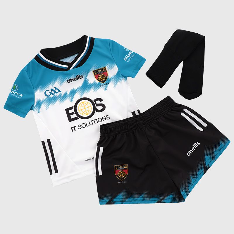 Down GAA Alternative Goalkeeper mini kit with jersey, shorts and socks by O’Neills.