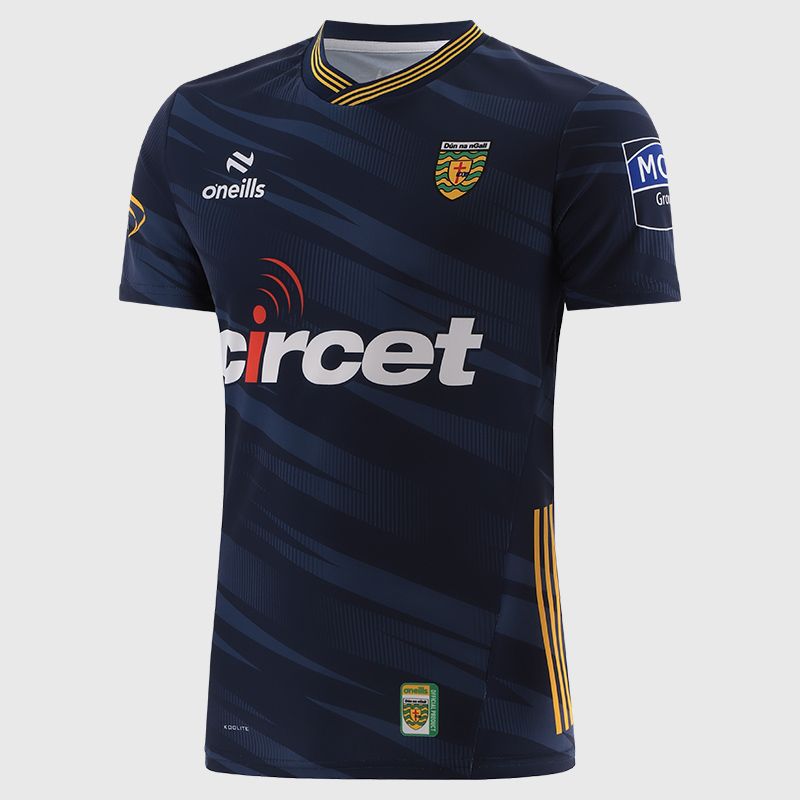 Navy Donegal GAA Player Fit Short Sleeve Training Top 2025 by O'Neills.