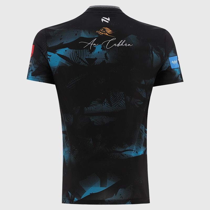 Black Cavan GAA Player Fit Short Sleeve Training Top 2026 from O’Neills.