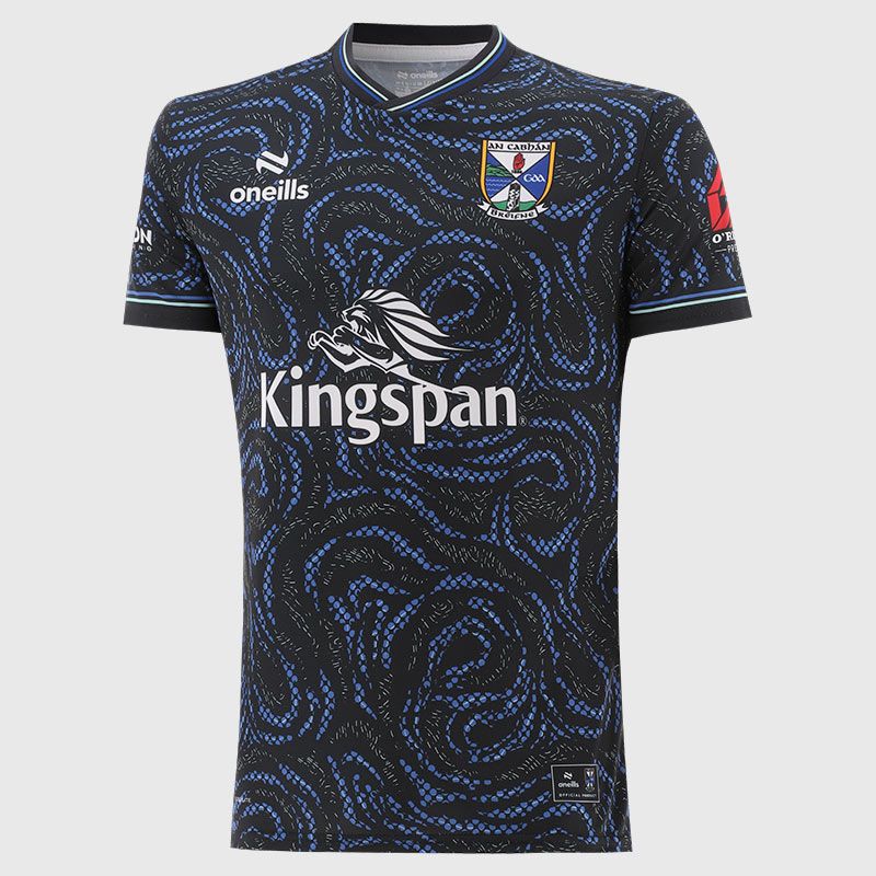 Navy Cavan GAA Player Fit Short Sleeve Training Top 2026 from O’Neills.