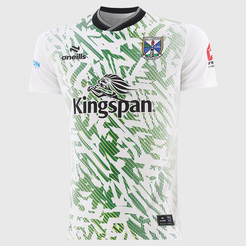 White Cavan GAA Player Fit Short Sleeve Training Top 2026 from O’Neills.