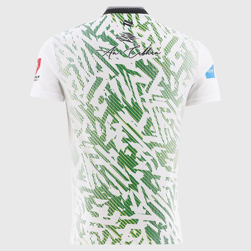 White Cavan GAA Player Fit Short Sleeve Training Top 2026 from O’Neills.