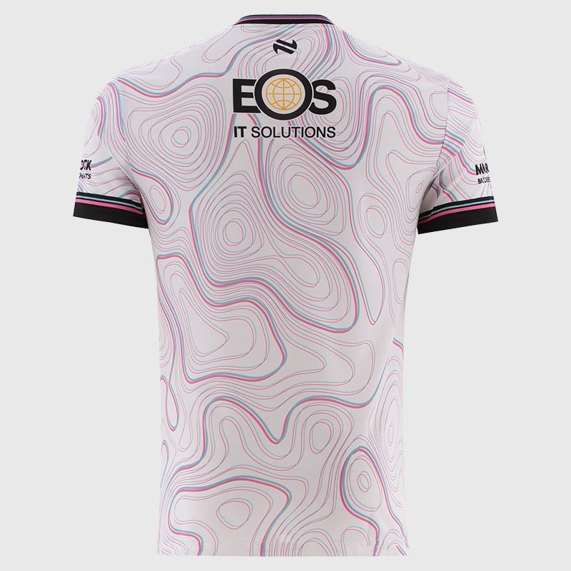 White Down GAA Player Fit Short Sleeve Training Top 2026 from O’Neills.