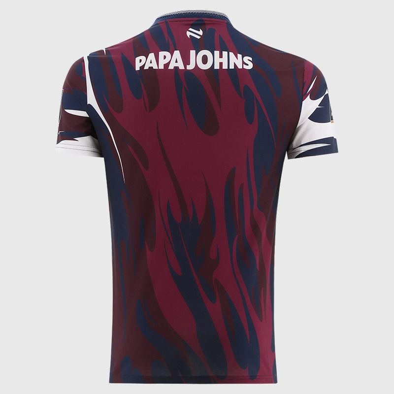 Maroon Galway Hurling Player Fit Short Sleeve Training Top 2026 from O’Neills.