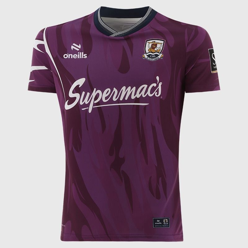 Purple Galway Hurling Player Fit Short Sleeve Training Top 2026 from O’Neills.