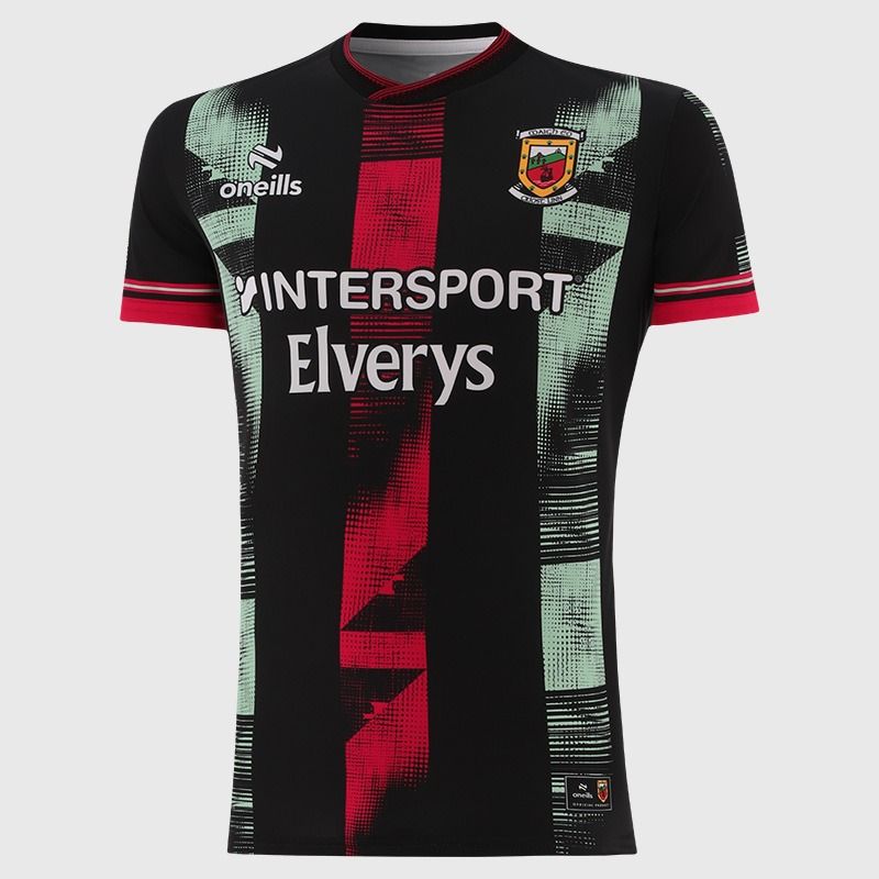 Black Mayo GAA Player Fit Short Sleeve Training Top 2026 from O’Neills.