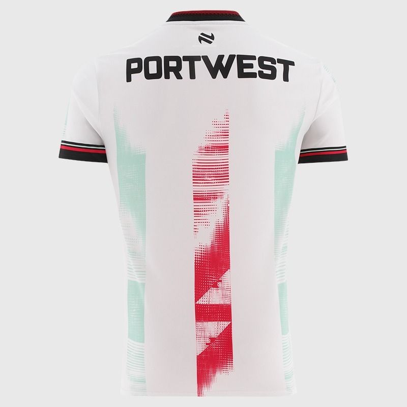 White Laois GAA Player Fit Short Sleeve Training Top 2026 from O’Neills.