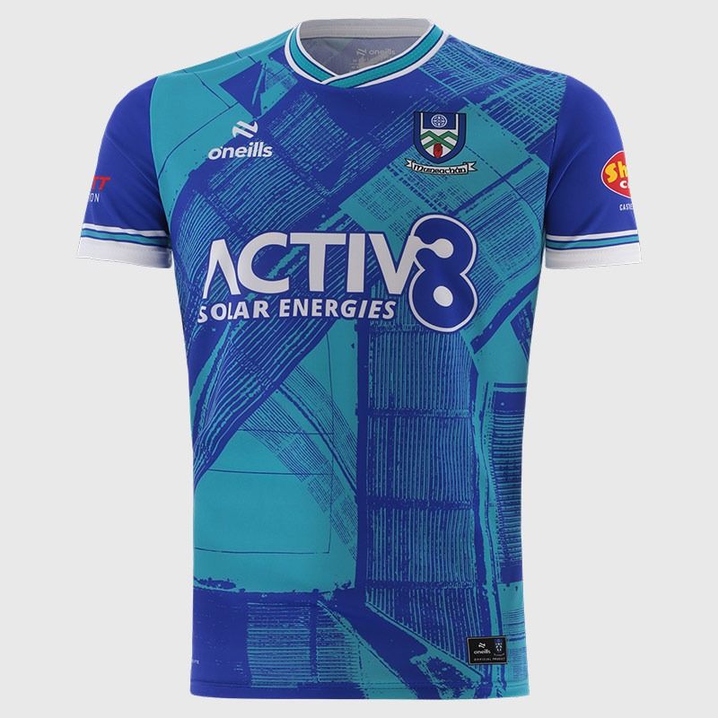 Blue Monaghan GAA Player Fit Short Sleeve Training Top 2026 from O’Neills.