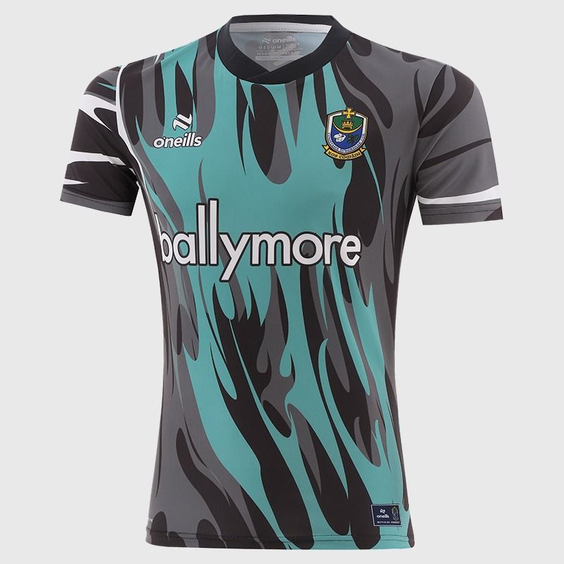 Grey Roscommon Hurling Player Fit Short Sleeve Training Top 2026 from O’Neills.