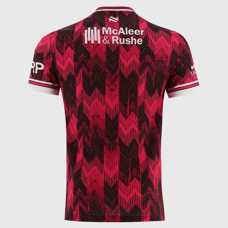 Red Tyrone GAA Player Fit Short Sleeve Training Top 2026 from O’Neills.