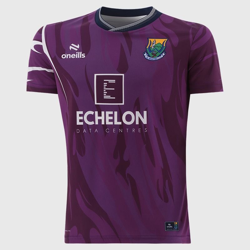 Purple Wicklow GAA Player Fit Short Sleeve Training Top 2026 from O’Neills.