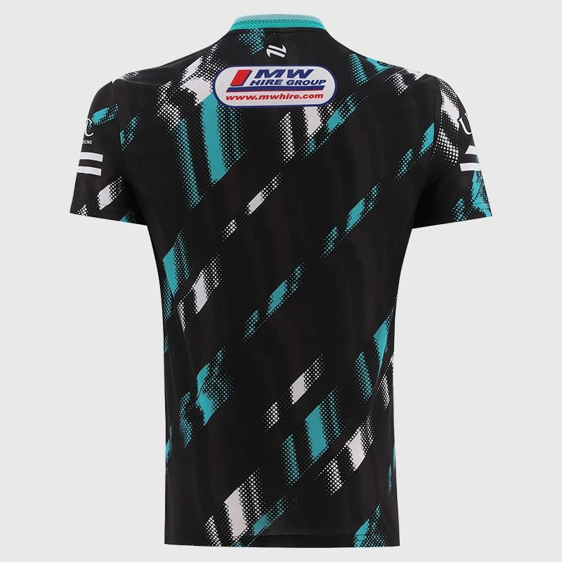Black Carlow GAA Player Fit Short Sleeve Training Top 2026 from O’Neills.