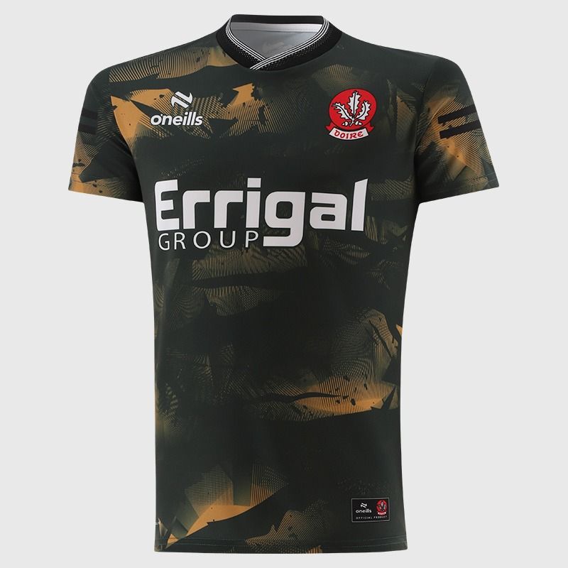 Bottle Derry GAA Short Sleeve Training Top 2026 from O’Neills.