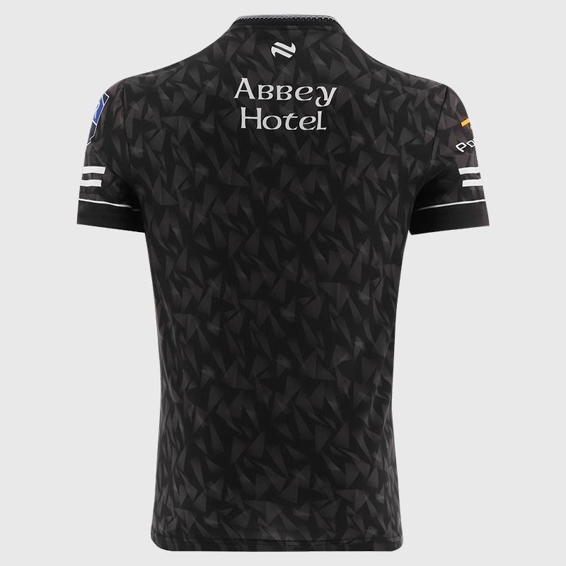 Black Donegal GAA Player Fit Short Sleeve Training Top 2026 from O’Neills.