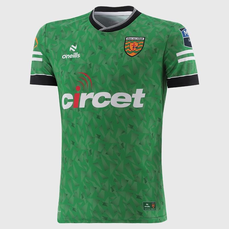 Green Donegal GAA Player Fit Short Sleeve Training Top 2026 from O’Neills.