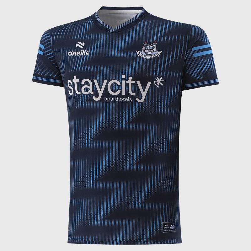 Navy Dublin GAA Player Fit Short Sleeve Training Top 2026 from O’Neills.